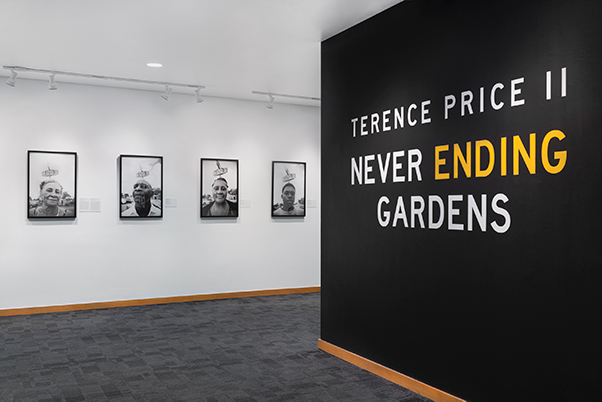 Entrance to Terence Price II's gallery